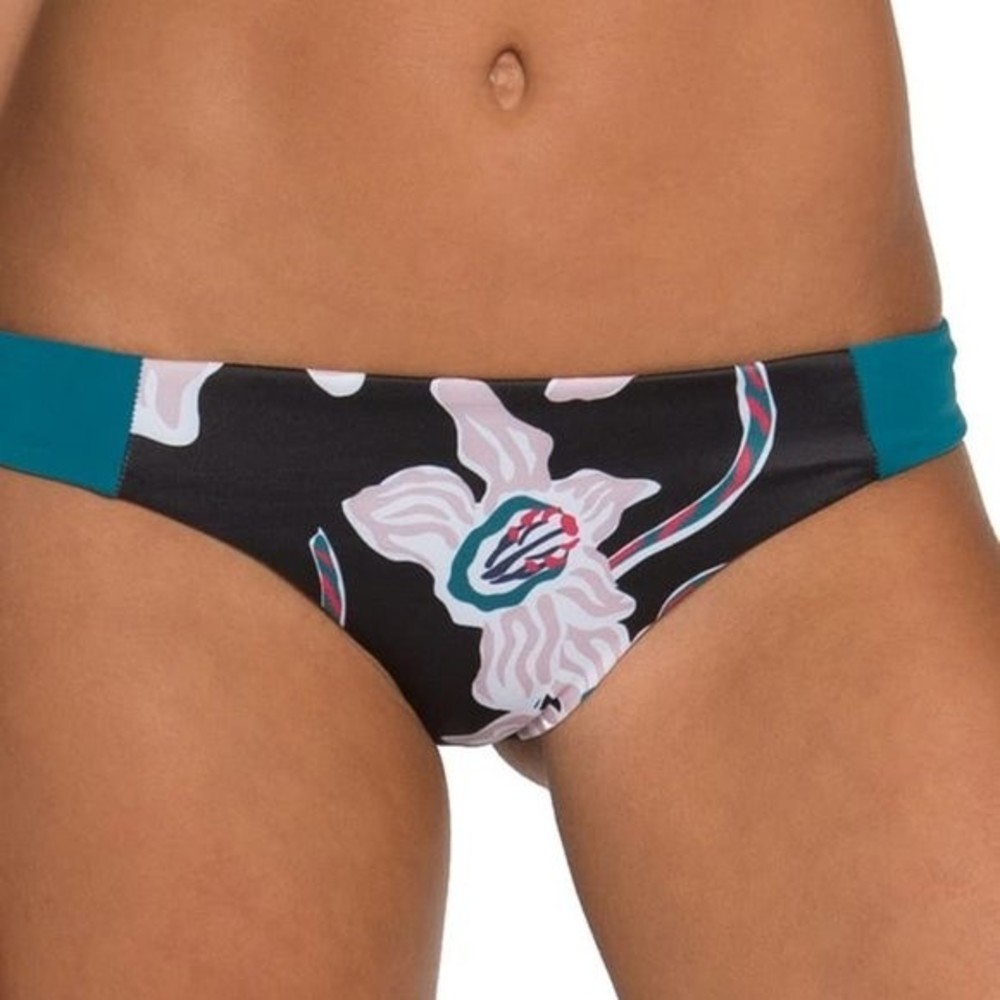 TAVIK Morgan Reversible Bikini Bottom - Blossom Floral Mini Cheeky XS